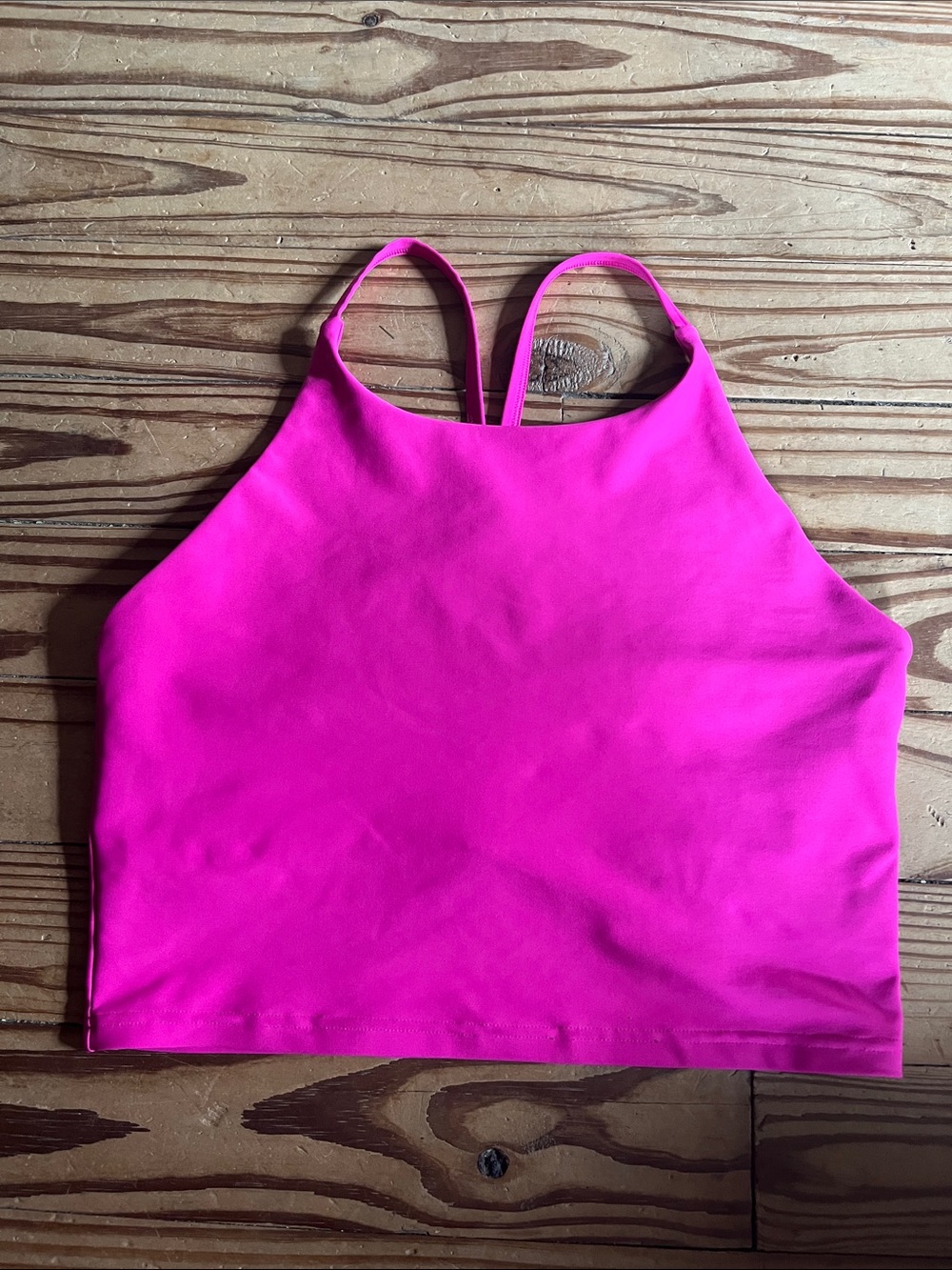 Hot Pink Old Navy Active Crop Top